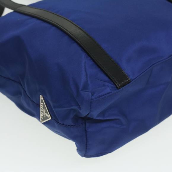PRADA Tote Bag Nylon Blue Auth ep587 - Picture 16 of 16